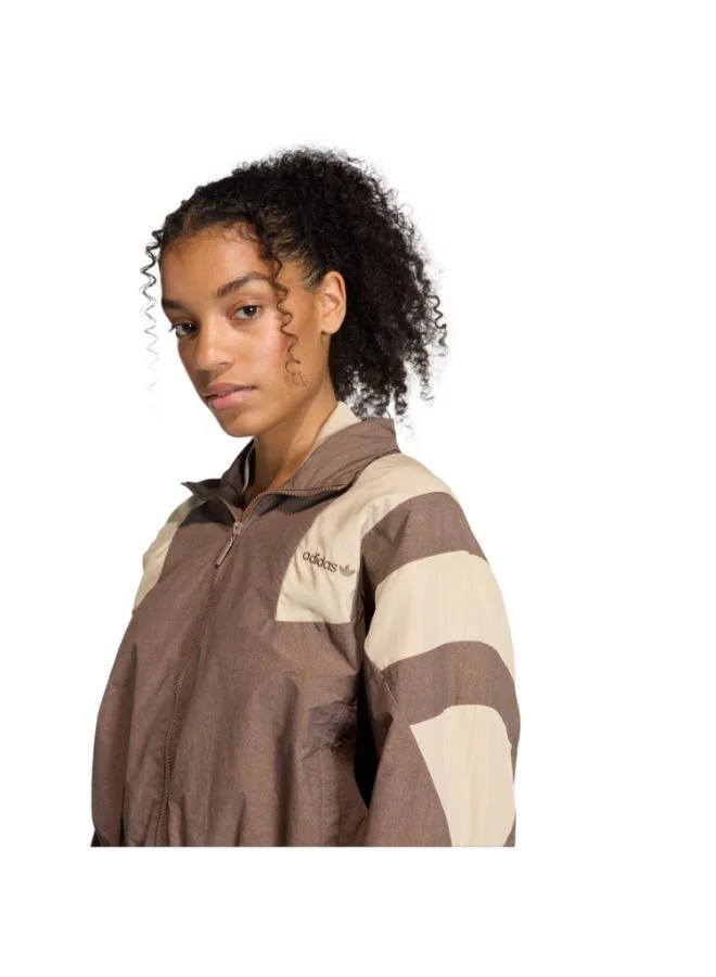 adidas Originals  BLOCKED WASHED ZIPPED TRACK TOP for Women | Best Price UAE